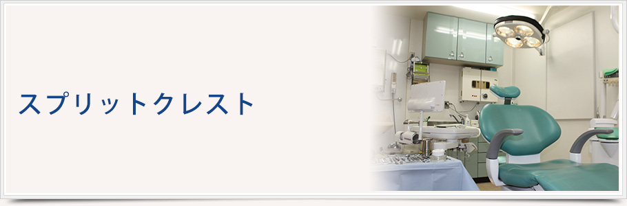 スプリクトクレスト・歯槽堤分割術